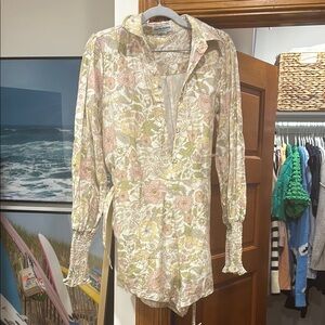 Charlie Holiday Floral Romper